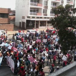 Woza demonstration in Bulawayo 26 July 2016 / Photo credit: NewsDay